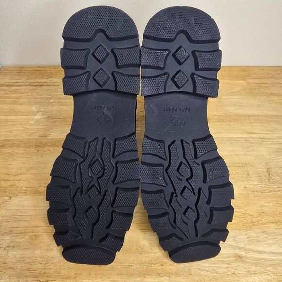 Katy Perry The Daarling Combat Boot Black Size 8.5 - Picture 5 of 12